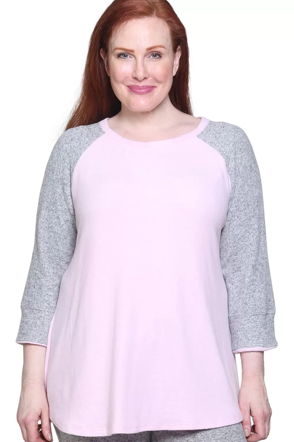 La Cera™ Comfort Collection Plus Size Baseball Tee