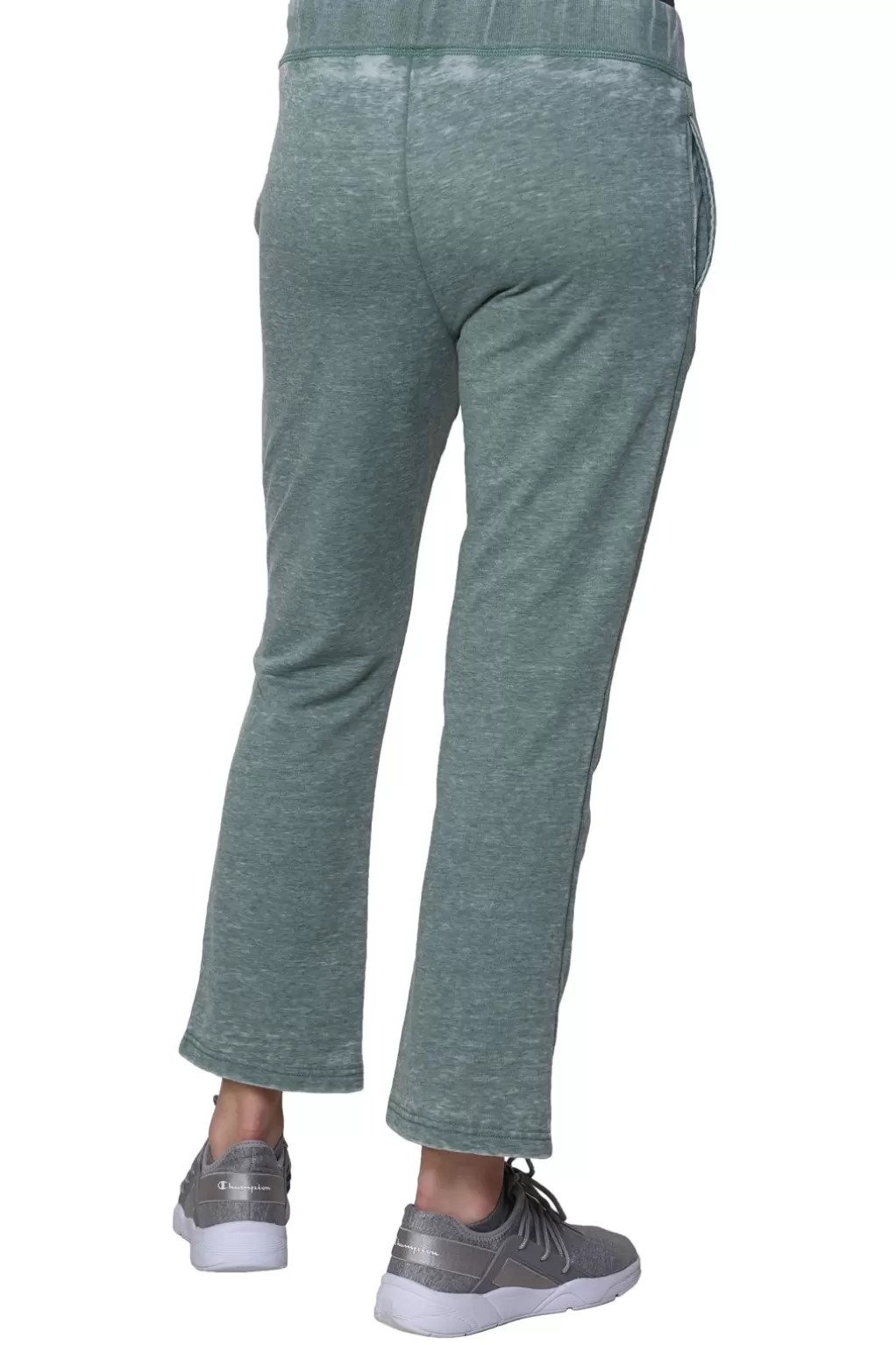 La Cera™ Heathered French Terry Pants