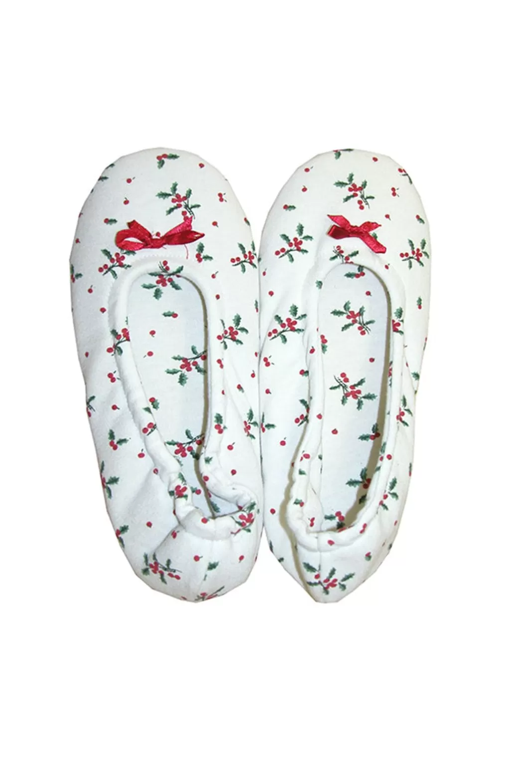 La Cera™ Holiday Mistletoe Slippers