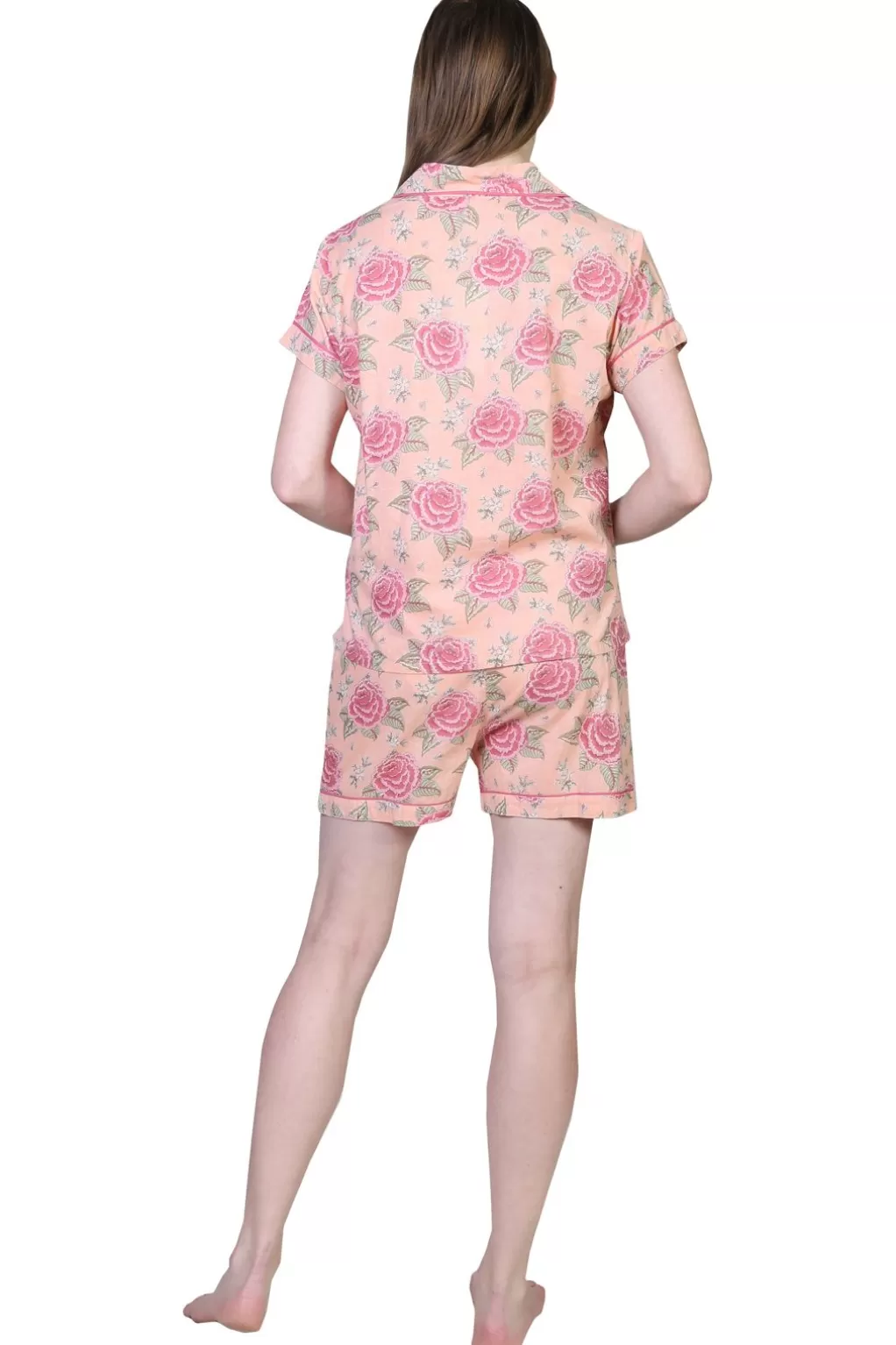 La Cera™ La Cera Boxer Pajama Set