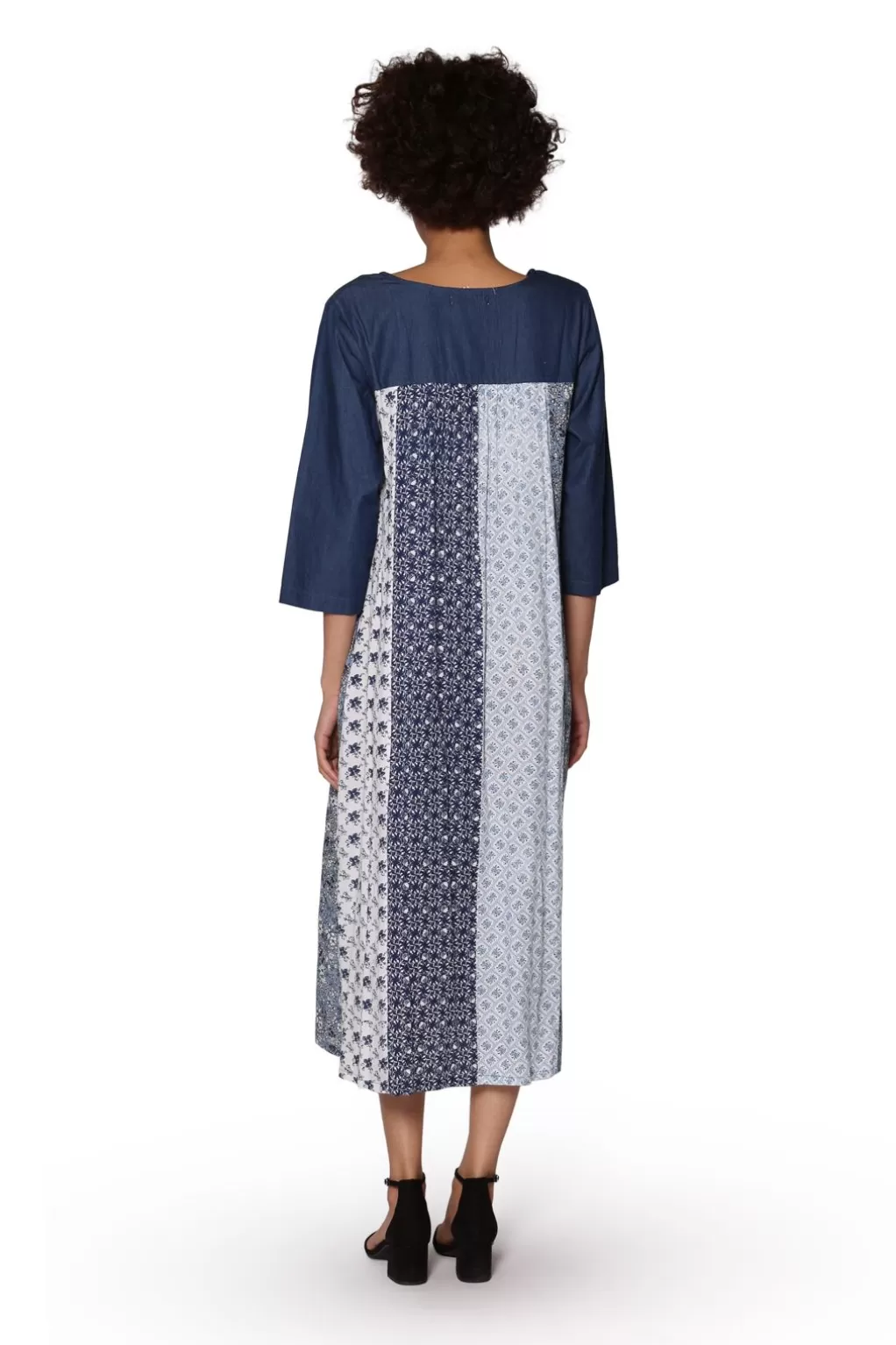 La Cera™ La Cera Floral Embroidered Rayon Dress
