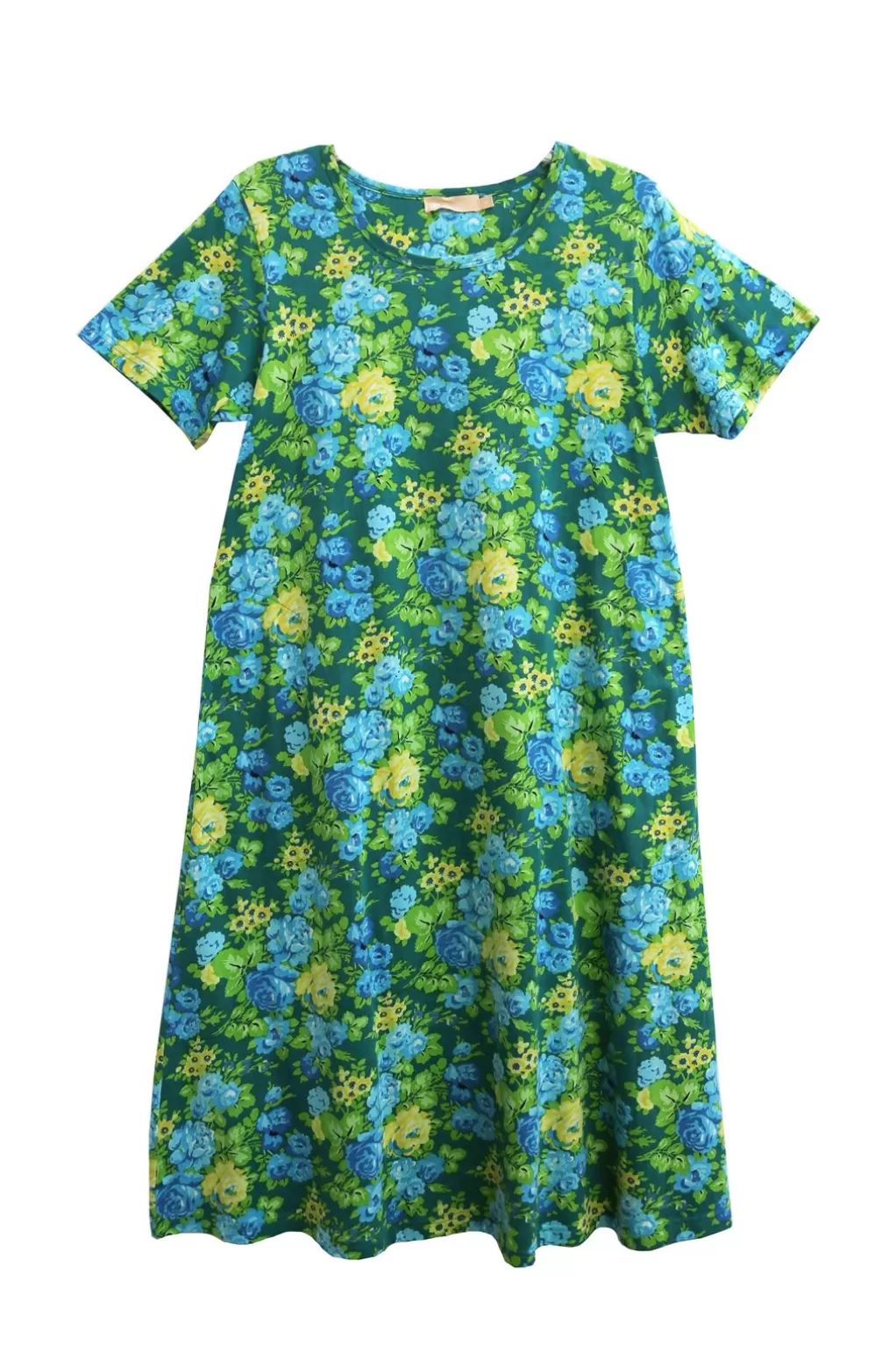 La Cera™ La Cera Floral Printed A-Line Dress - Plus Size