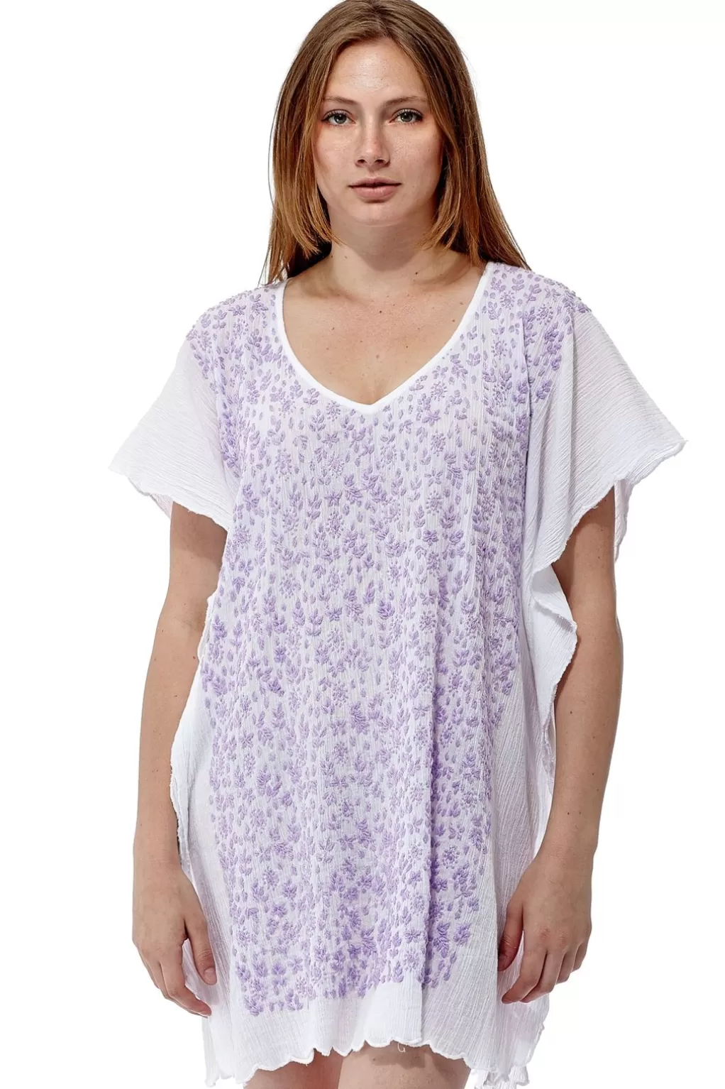 La Cera™ La Cera Hand-Embroidered Cover Up