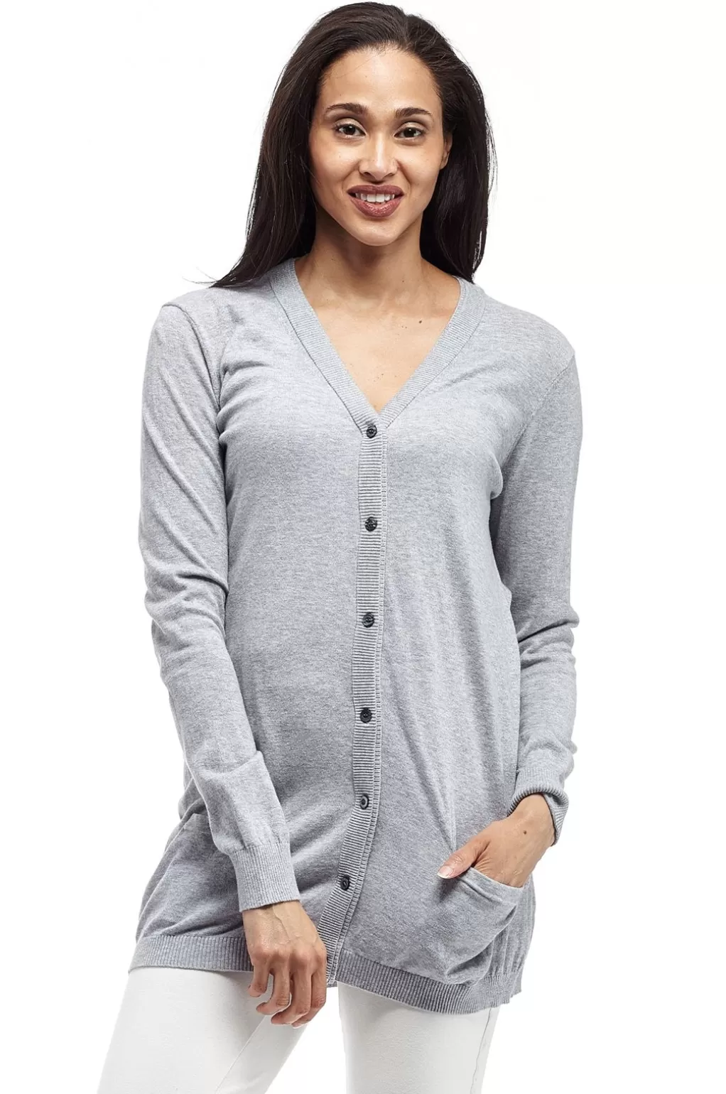 La Cera™ La Cera Long Sleeve Cardigan