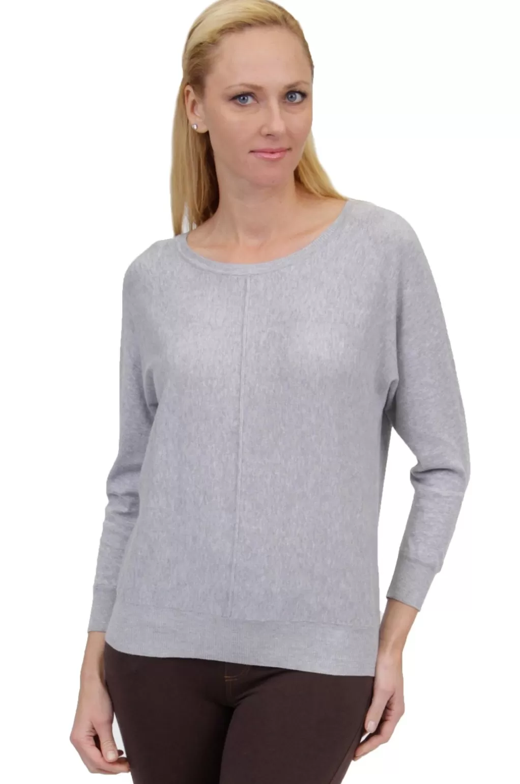 La Cera™ La Cera Long Sleeve Pullover Sweater