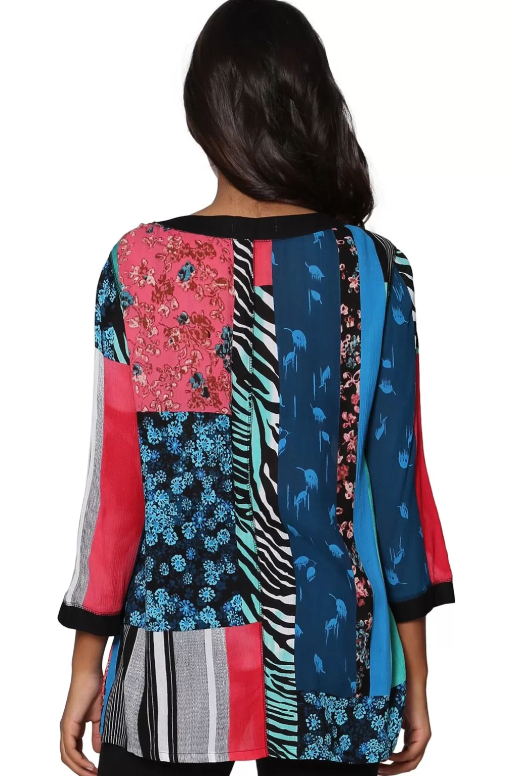 La Cera™ La Cera Patchwork Top