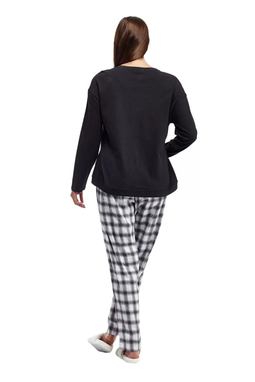 La Cera™ La Cera Plaid Pajama Set