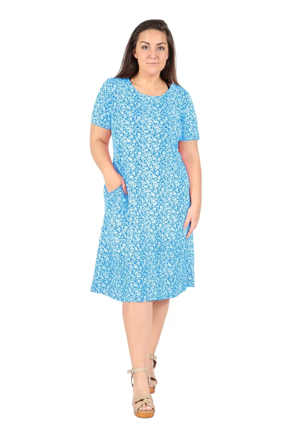 La Cera™ La Cera Plus Size A-Line Knit Dress