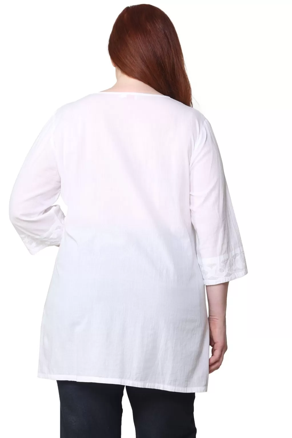 La Cera™ La Cera Plus Size Applique Top