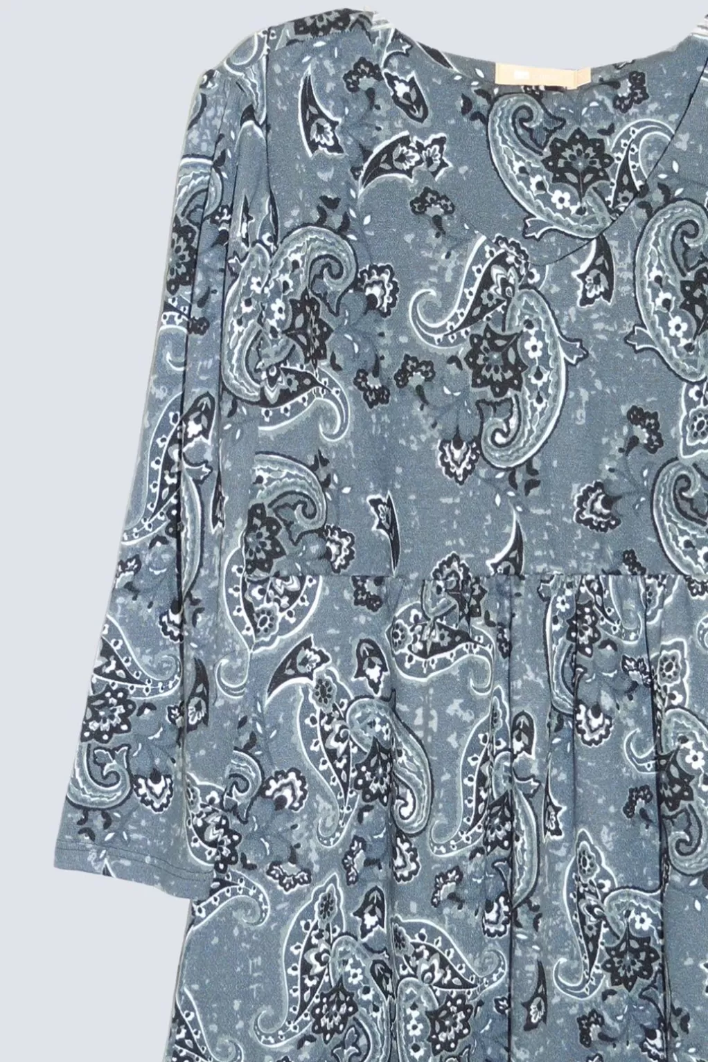 La Cera™ La Cera Plus Size Paisley Pullover Top