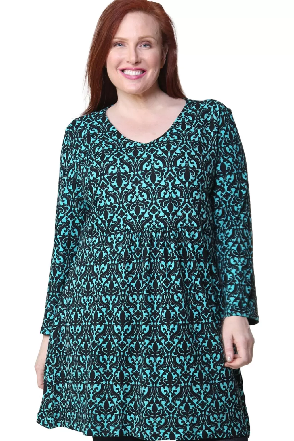 La Cera™ La Cera Plus Size Pullover Tunic Top