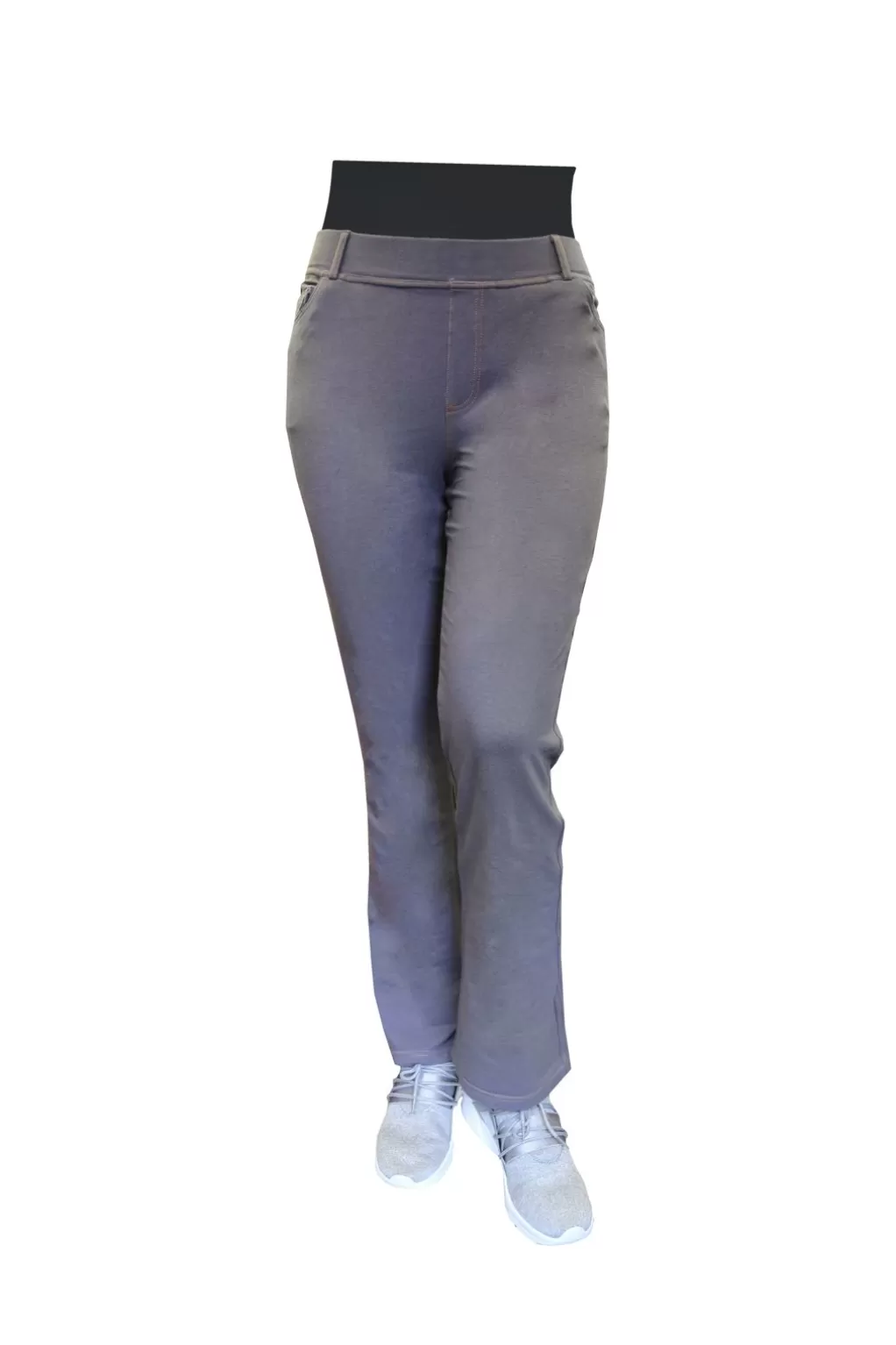 La Cera™ La Cera Plus Size Stretch Knit Boot Cut Pant