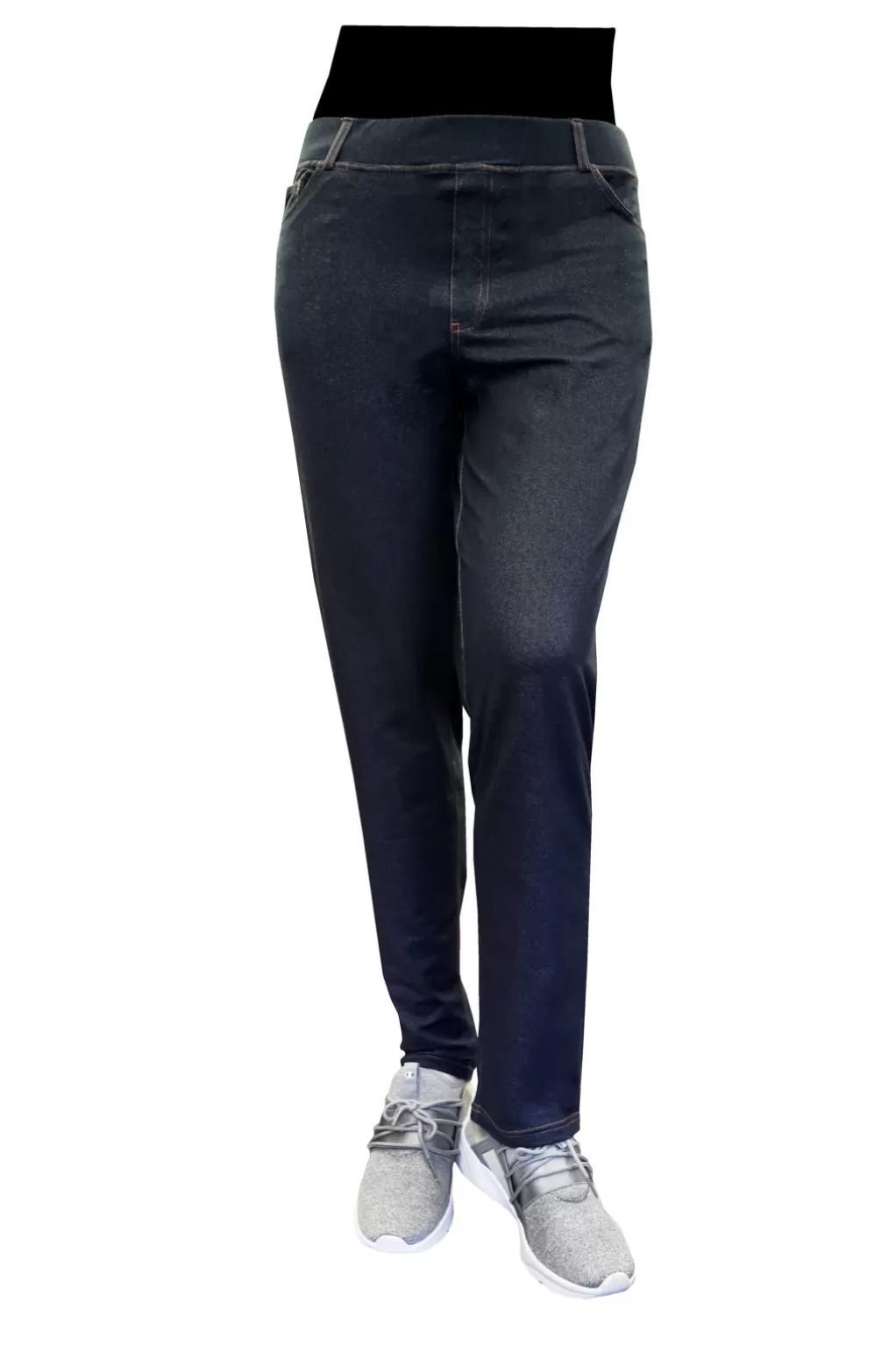 La Cera™ La Cera Plus Size Stretch Knit Jegging