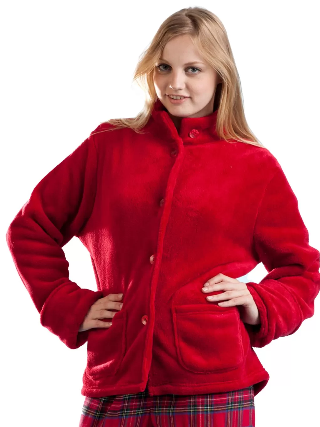 La Cera™ La Cera Plush Bed Jacket