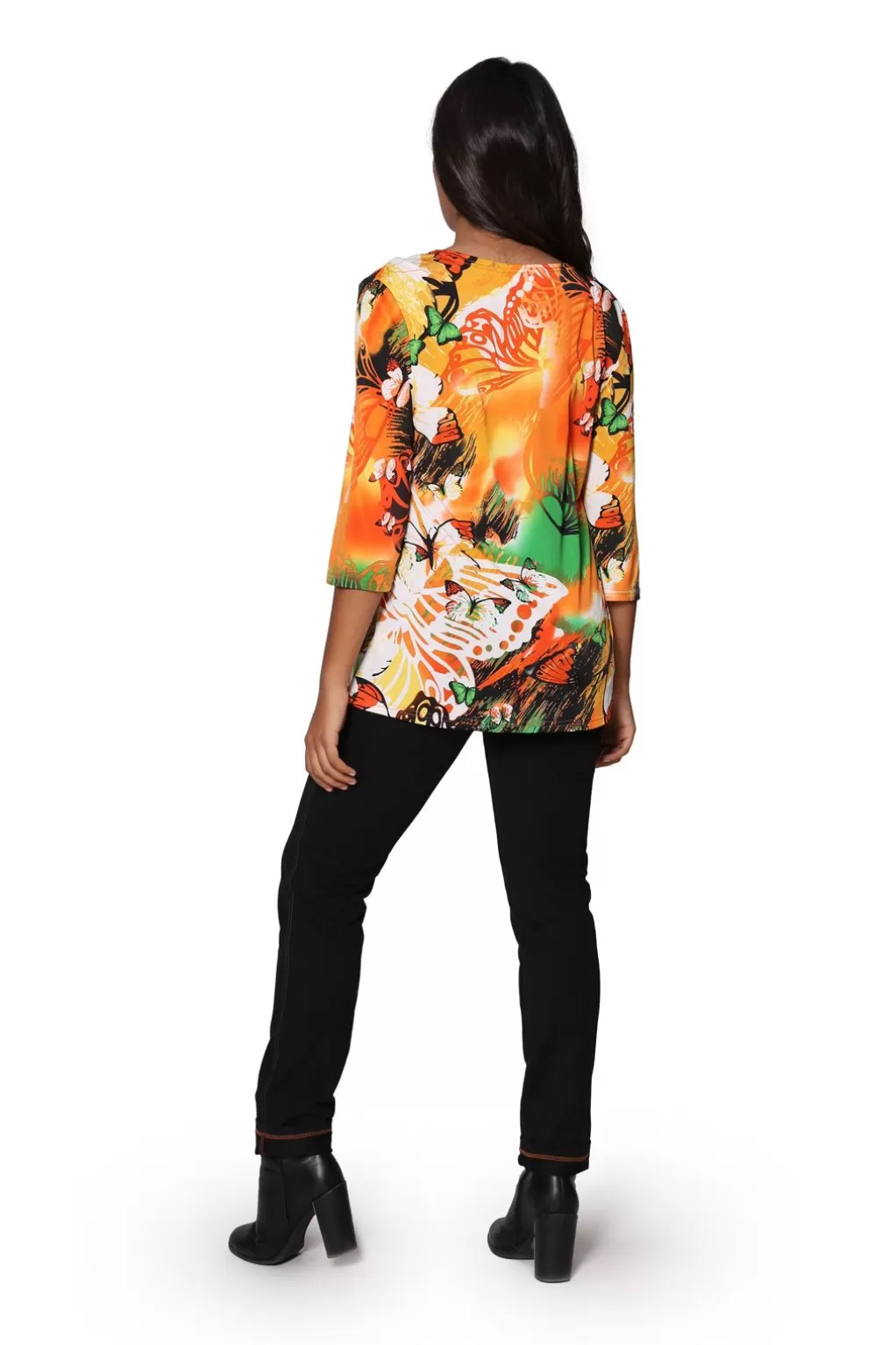 La Cera™ La Cera Printed Tunic