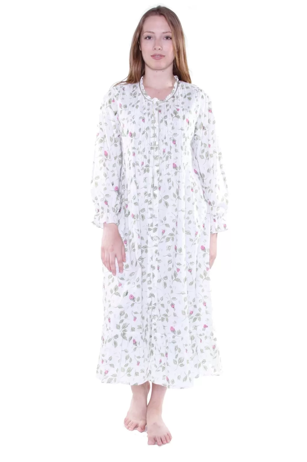 La Cera™ La Cera Rose Vine 100% Cotton Robe