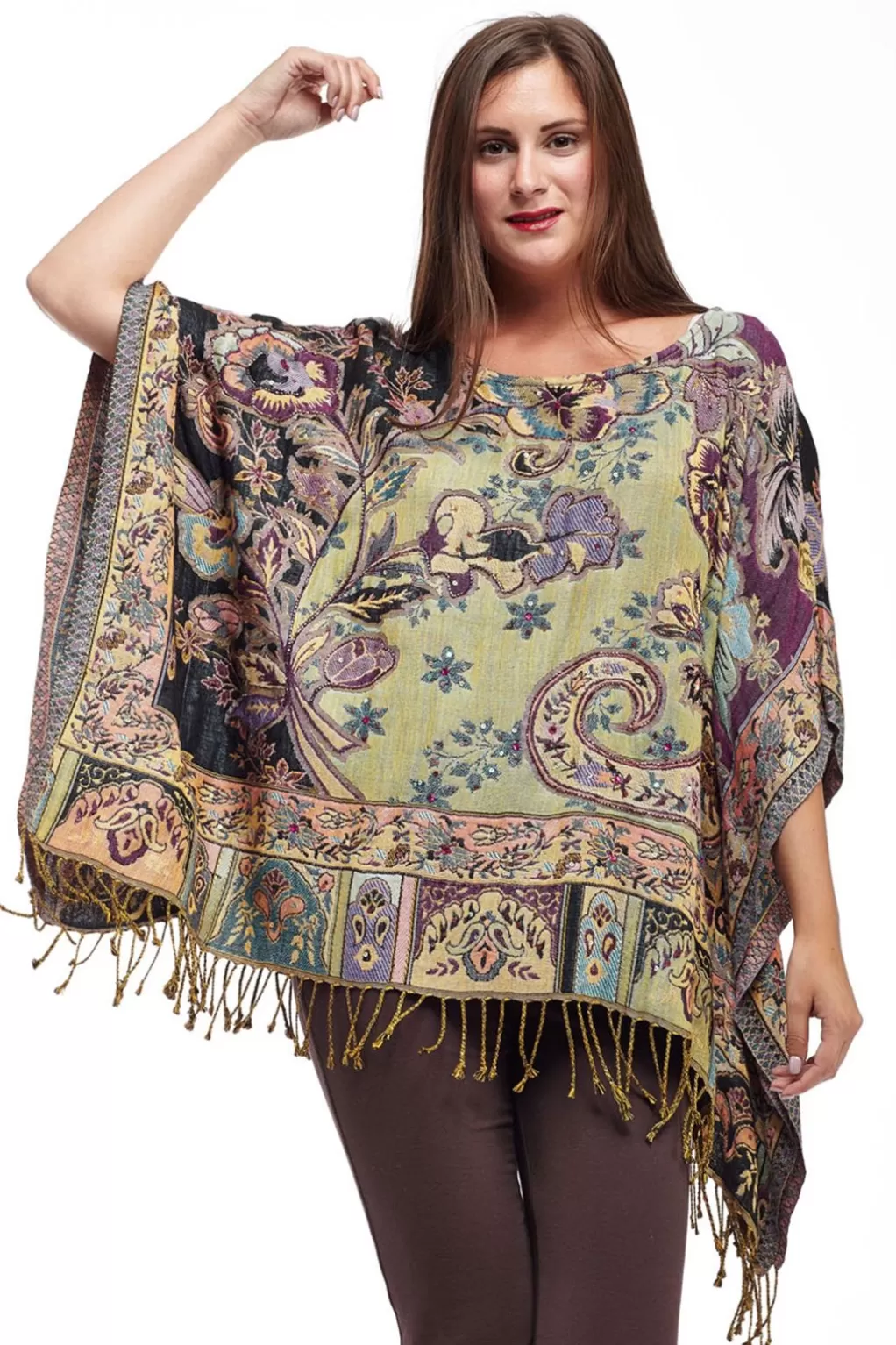 La Cera™ La Cera Shawl Poncho