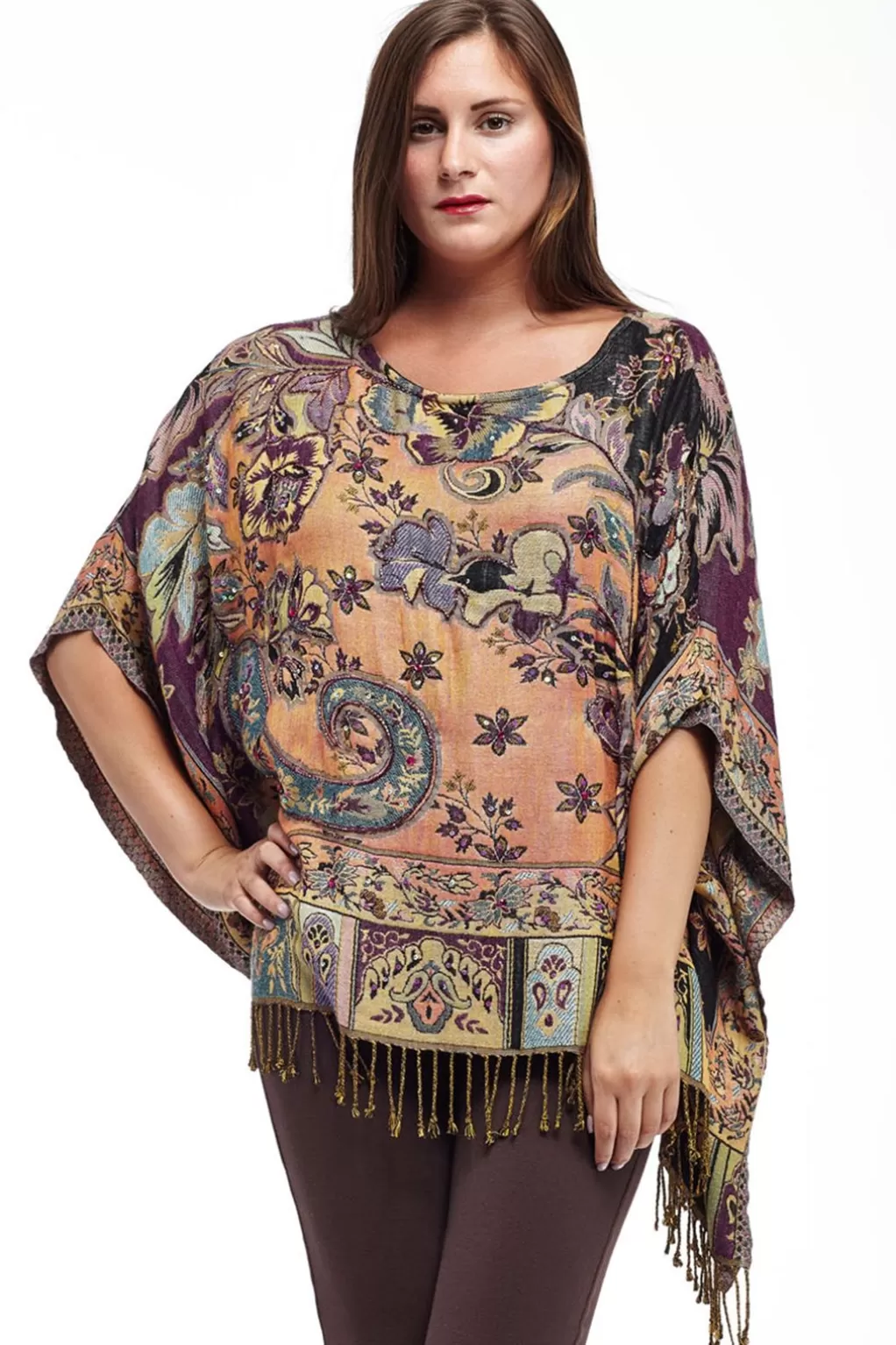 La Cera™ La Cera Shawl Poncho