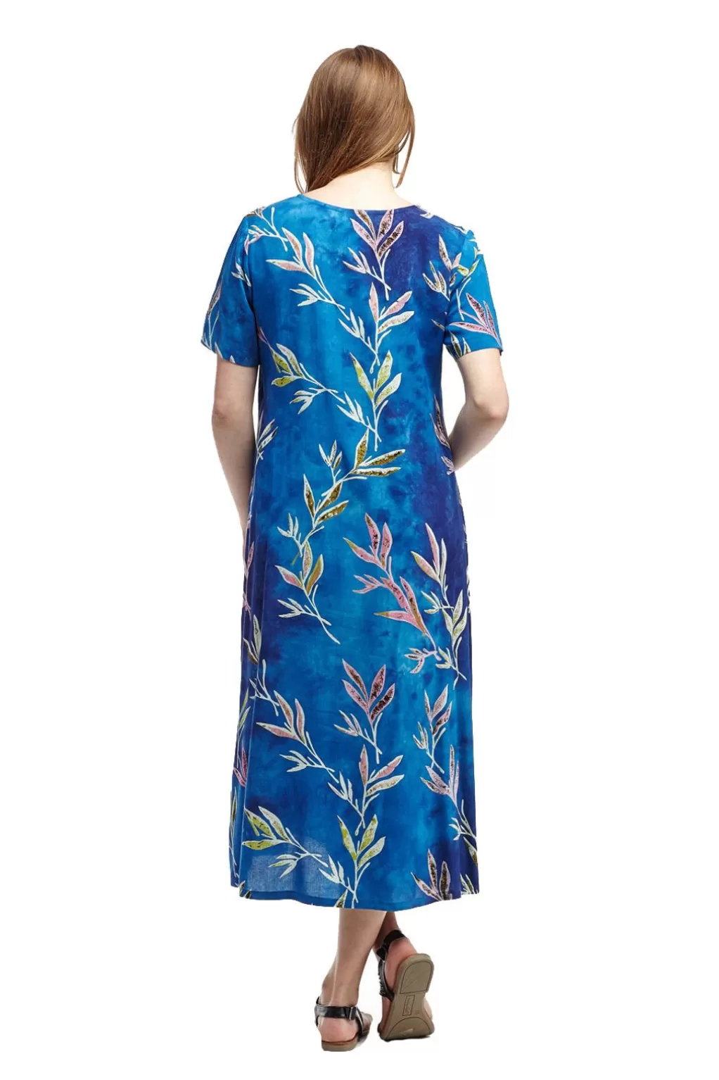 La Cera™ La Cera Short Sleeve A-Line Dress