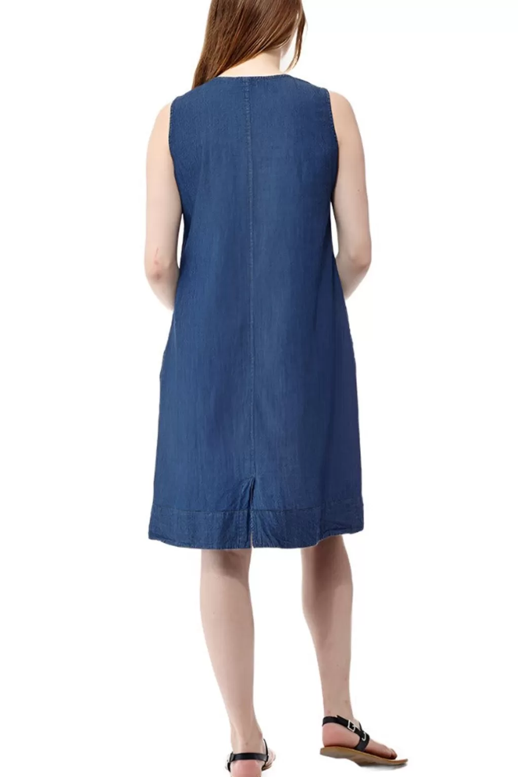 La Cera™ La Cera Sleeveless Embroidered Dress