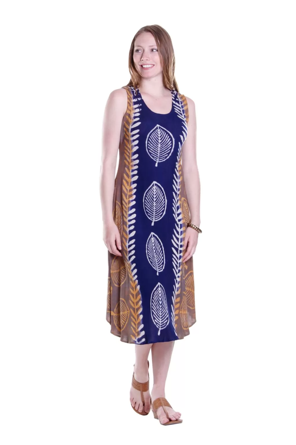 La Cera™ La Cera Sleeveless V-Neck Dress
