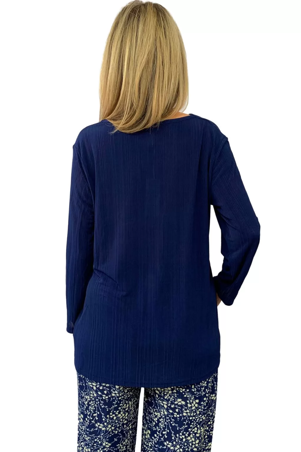 La Cera™ La Cera Solid Cowl Neck Top