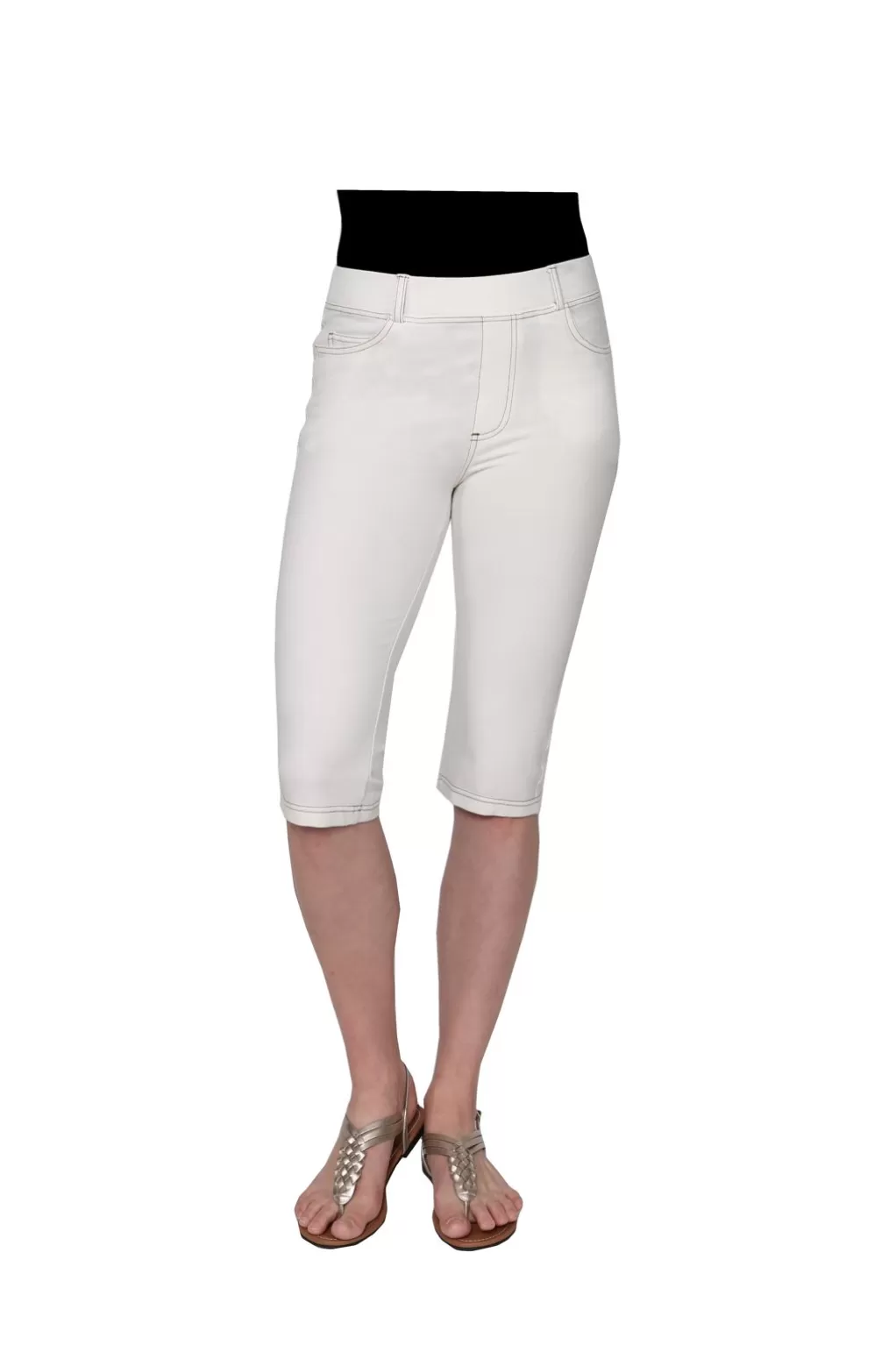 La Cera™ La Cera Stretch Knit Capri