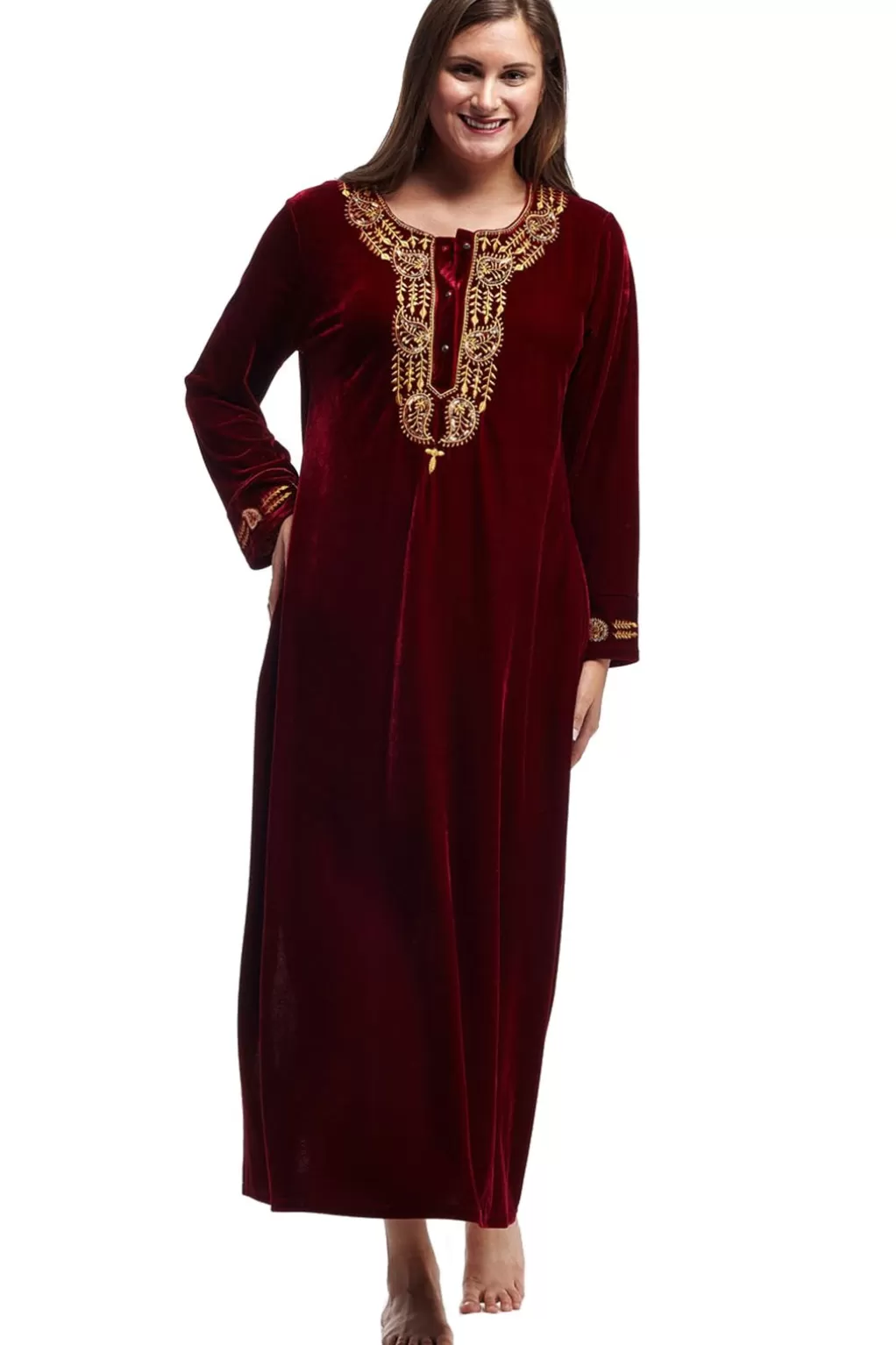 La Cera™ La Cera Velour Gown