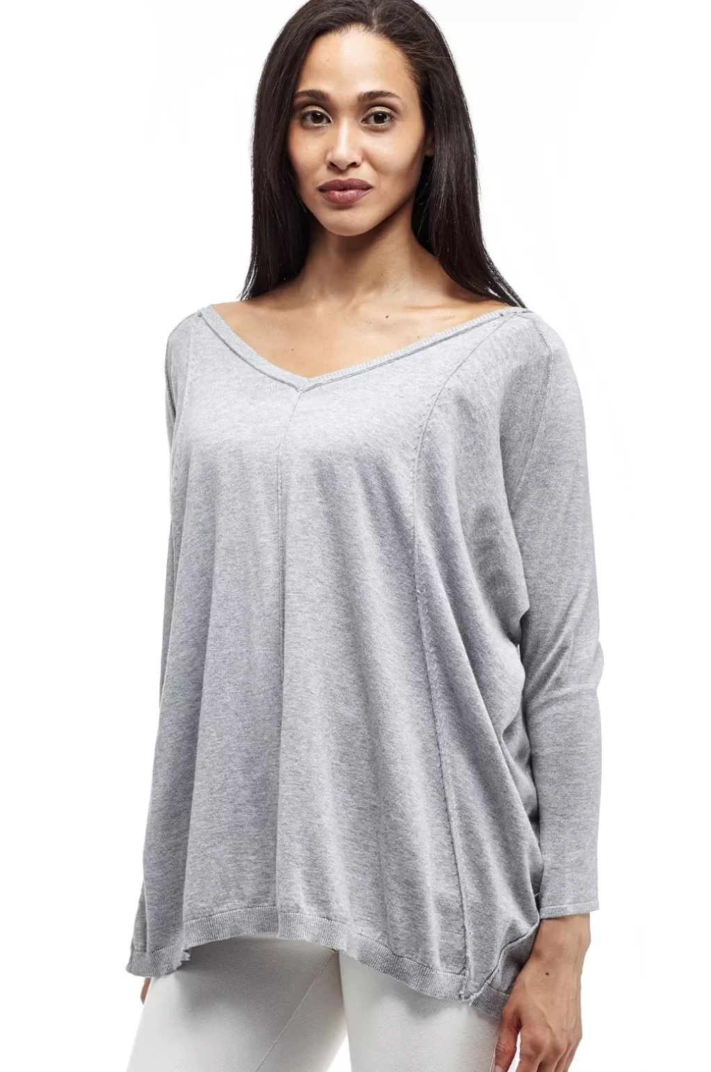 La Cera™ La Cera V-Neckline Pullover Sweater