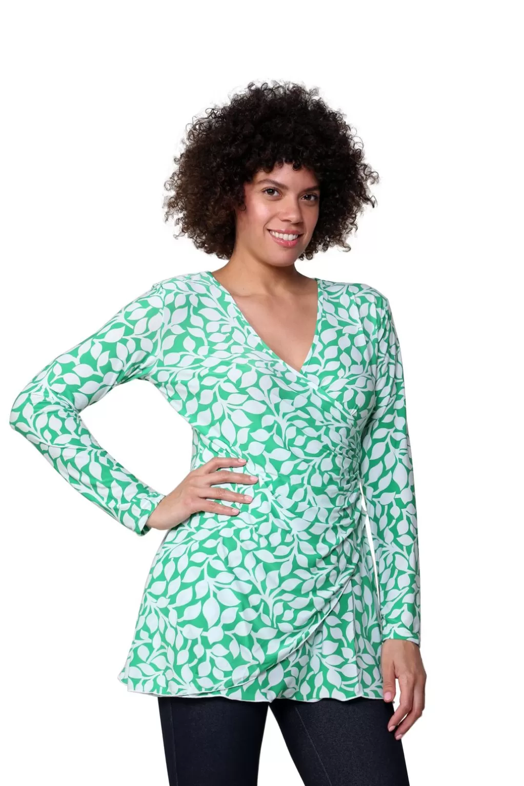 La Cera™ La Cera Wrap Tunic