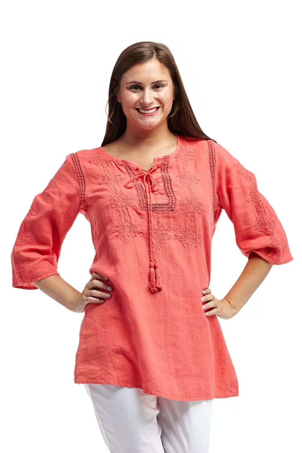 La Cera™ Linen Tunic