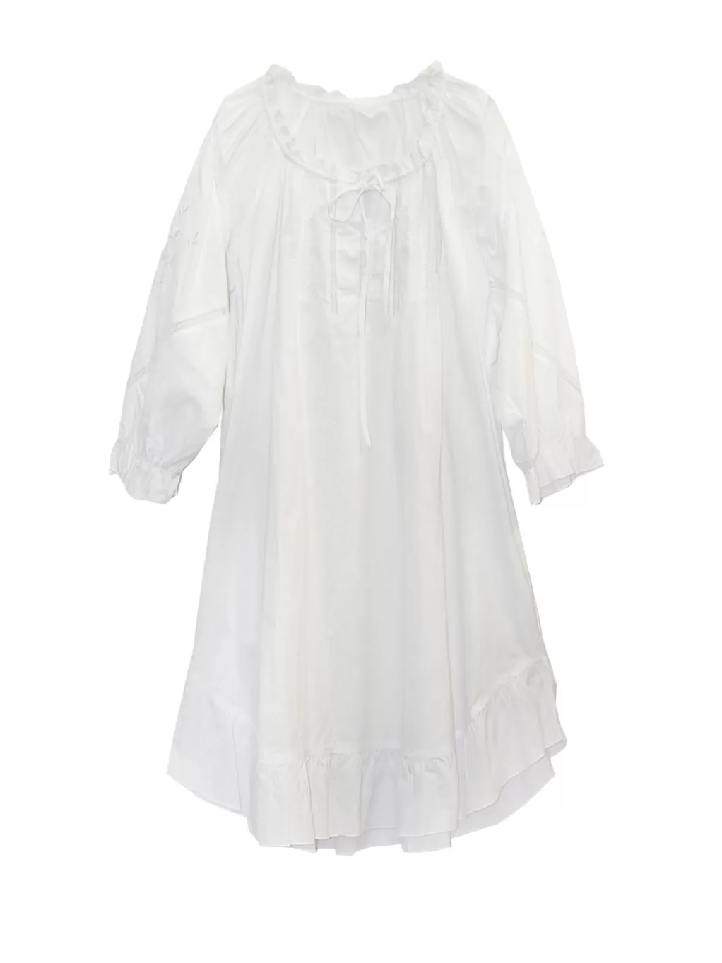 La Cera™ Plus Size 100% Cotton Poet Shirt