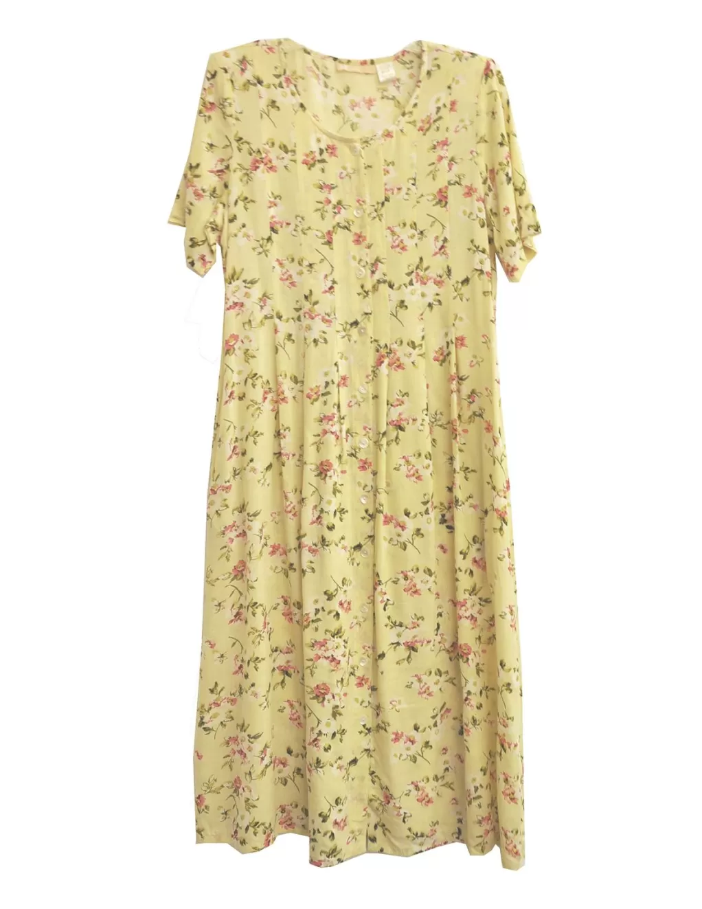 La Cera™ Plus Size La Cera Button Front Short Sleeve Dress