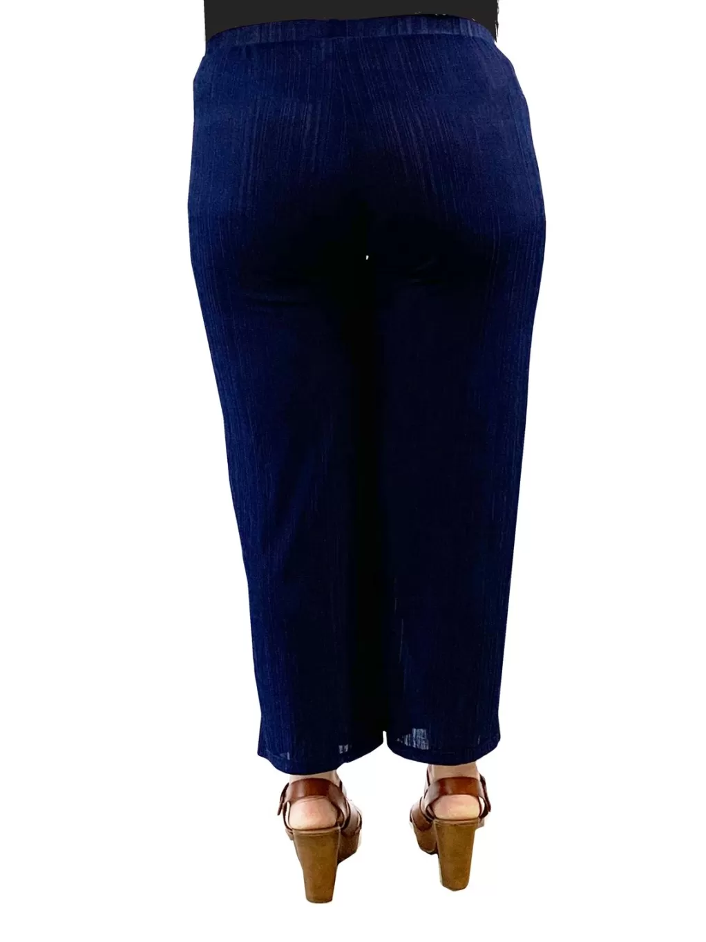 La Cera™ Plus Size La Cera Solid Cropped Pant