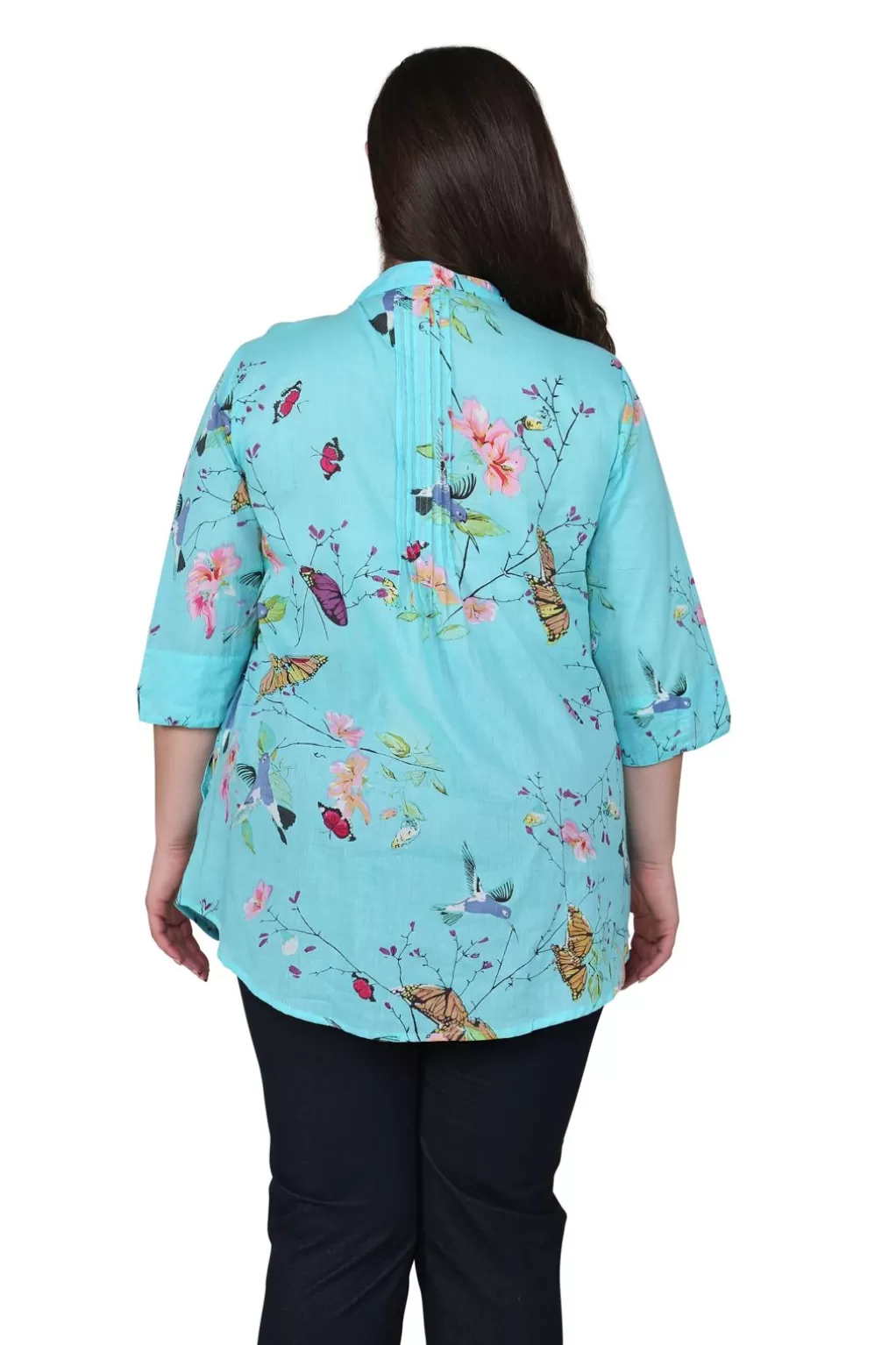 La Cera™ Plus Size Nature At It'S Best Release Print Tunic
