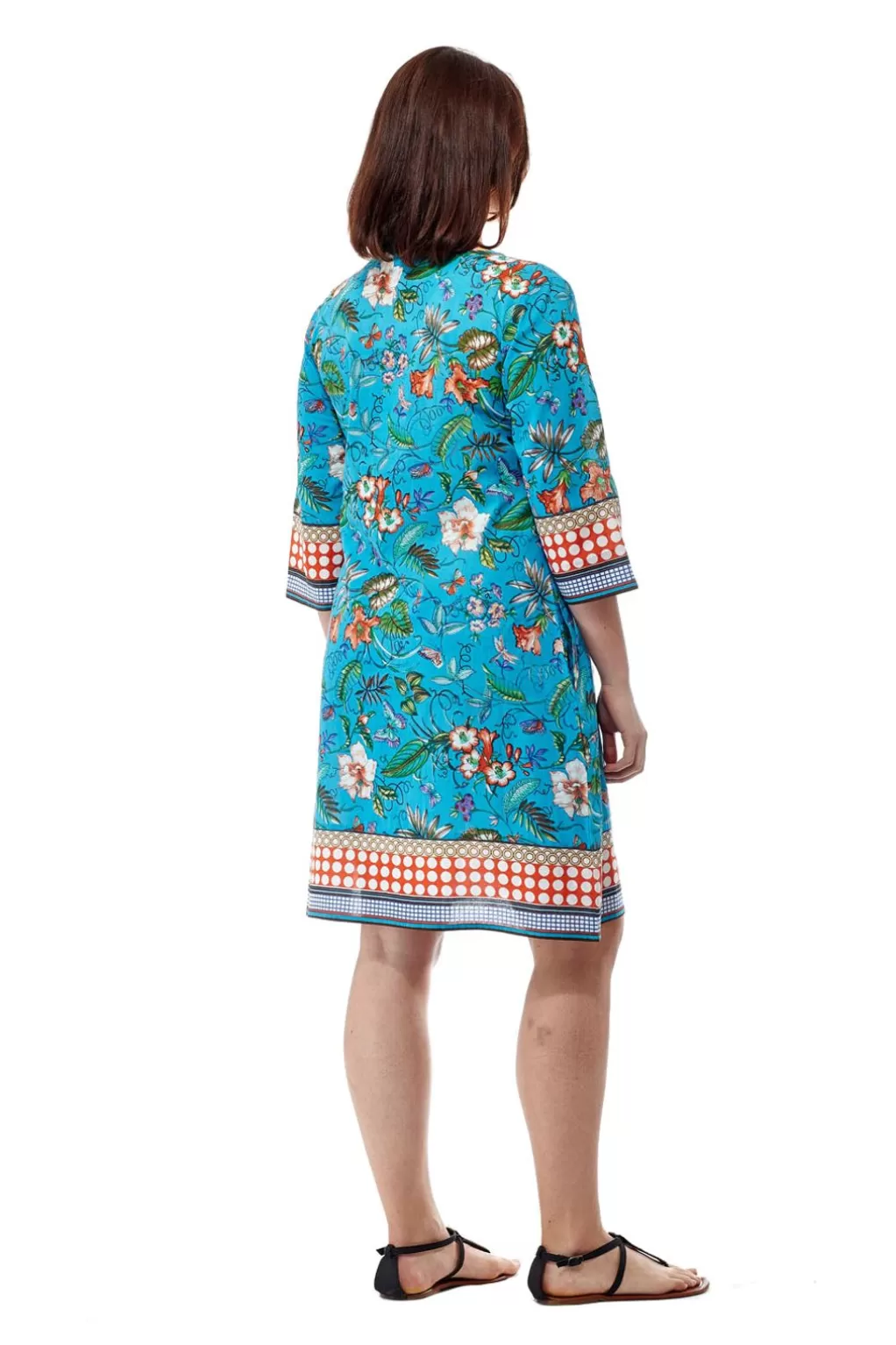 La Cera™ Printed Voile Cover Up