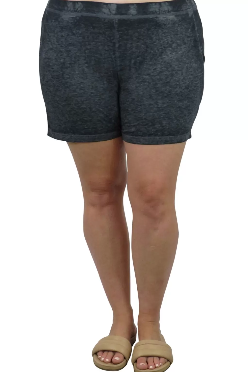 La Cera™ Soft & Supple Knit Boxer Short - Plus Size