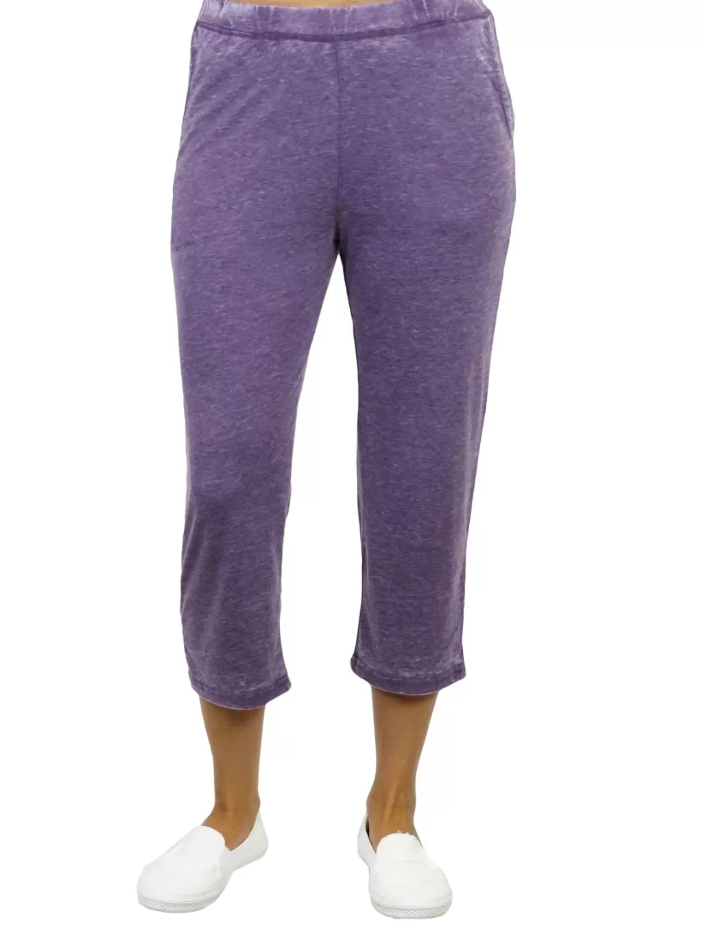 La Cera™ Soft & Supple Knit Cropped Pant