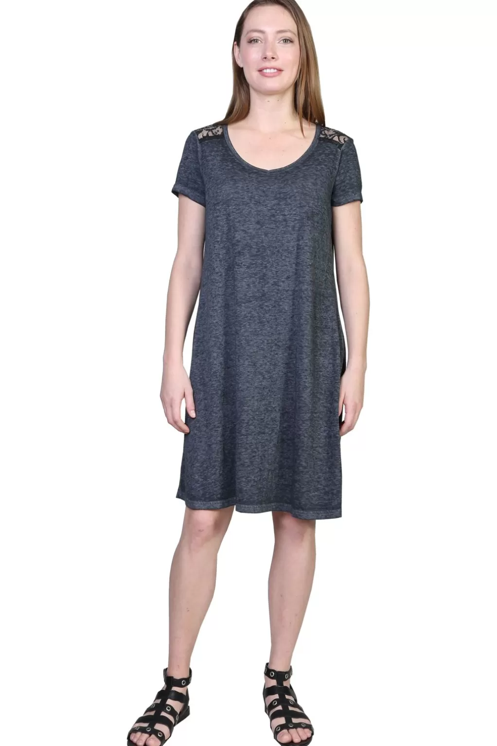 La Cera™ Soft & Supple Knit Dress