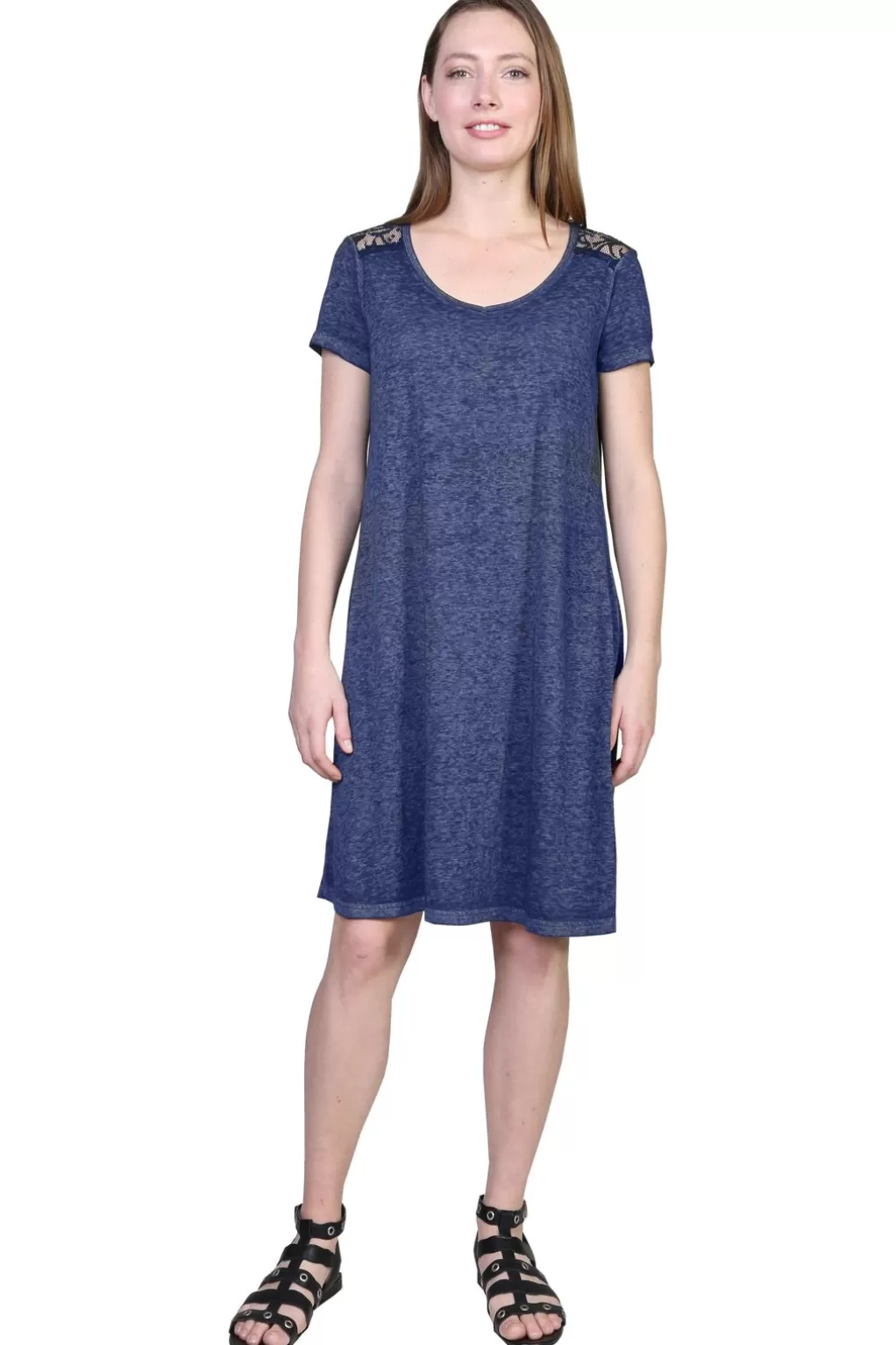 La Cera™ Soft & Supple Knit Dress