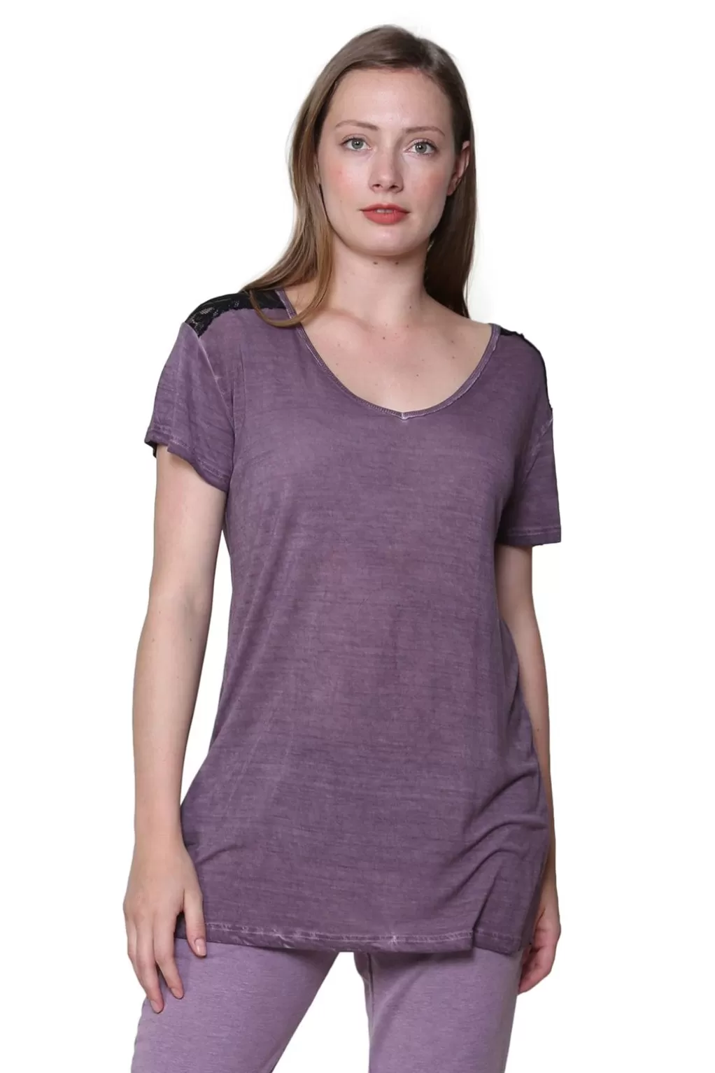 La Cera™ Soft & Supple V-Neck Knit Top