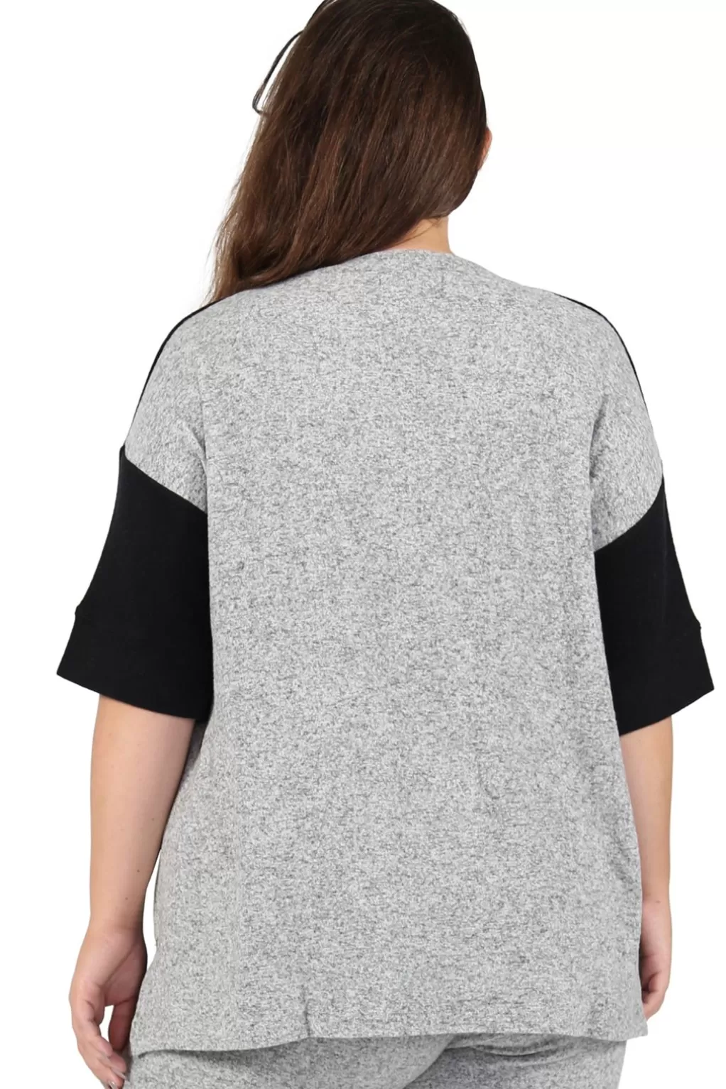 La Cera™ The Comfort Collection Block Plus Size Tee
