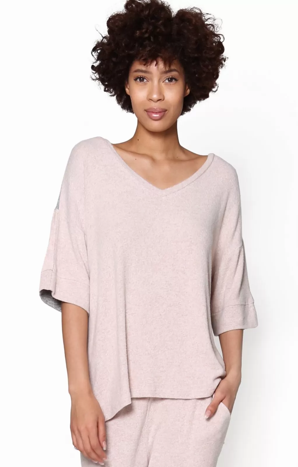 La Cera™ The Comfort Collection Block Tee