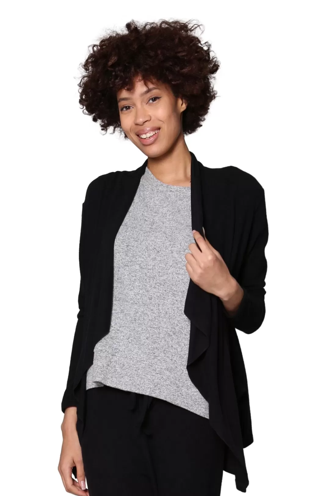 La Cera™ The Comfort Collection Cascade Cardigan