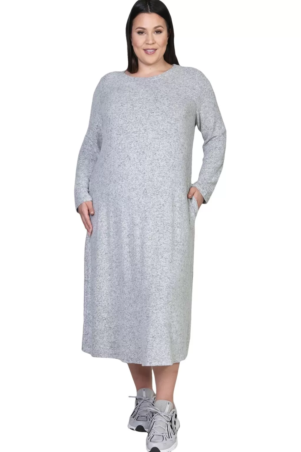 La Cera™ The Comfort Collection Plus Size Shift Gown