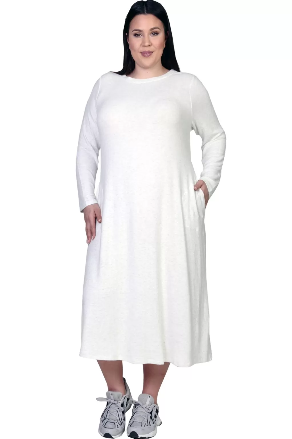 La Cera™ The Comfort Collection Plus Size Shift Gown