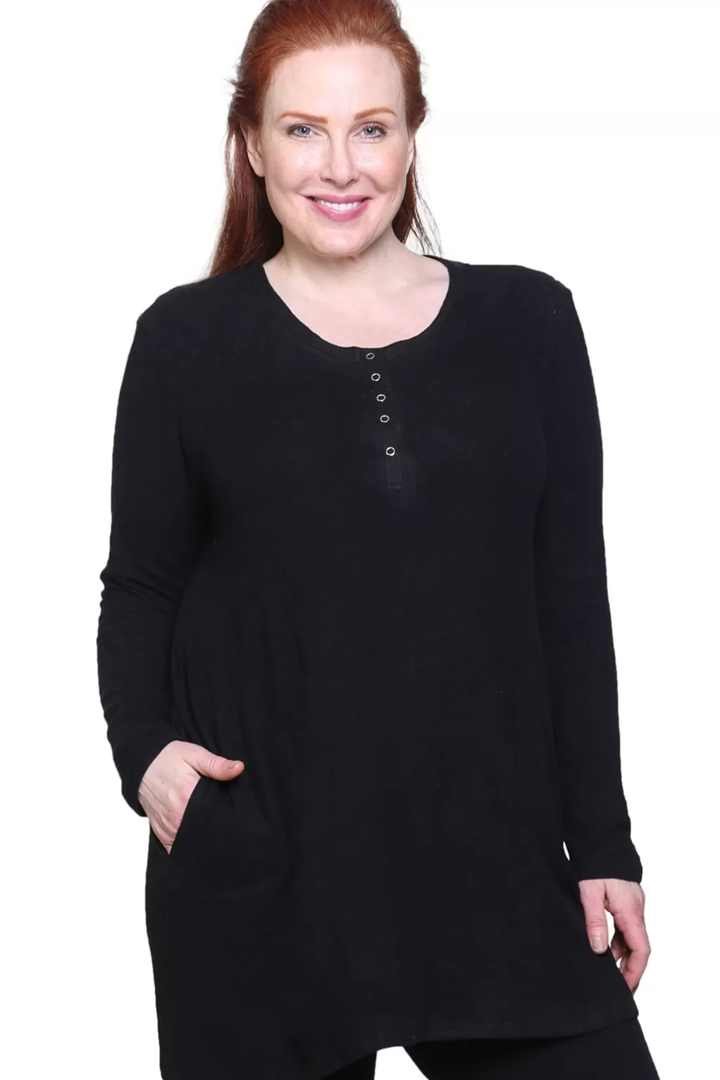 La Cera™ The Comfort Collection Plus Size Snap