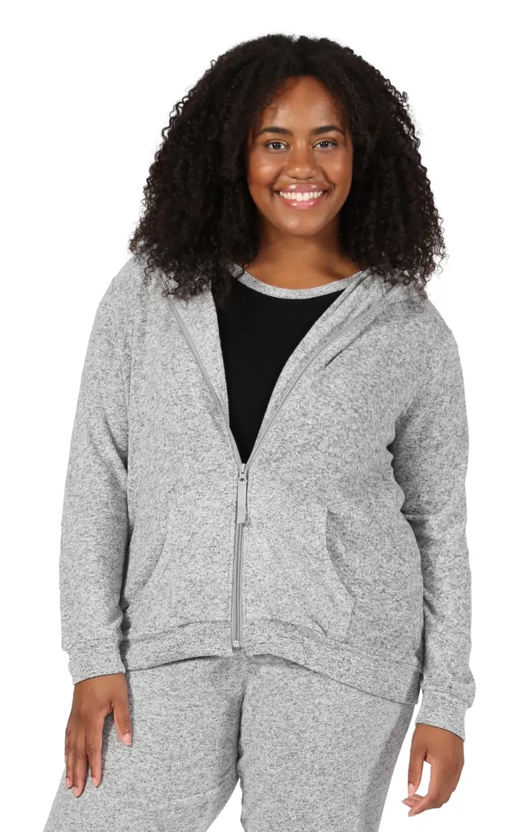 La Cera™ The Comfort Collection Plus Size Zip