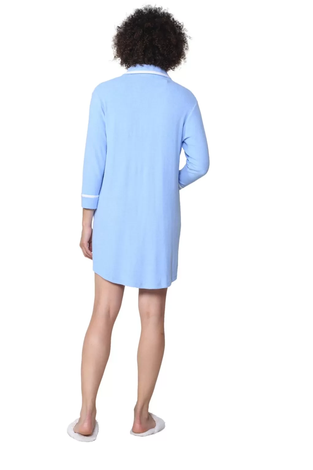 La Cera™ The Comfort Collection Tailored Sleep Shirt